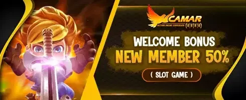 Bonus Welcome Member Baru 100% promotion banner